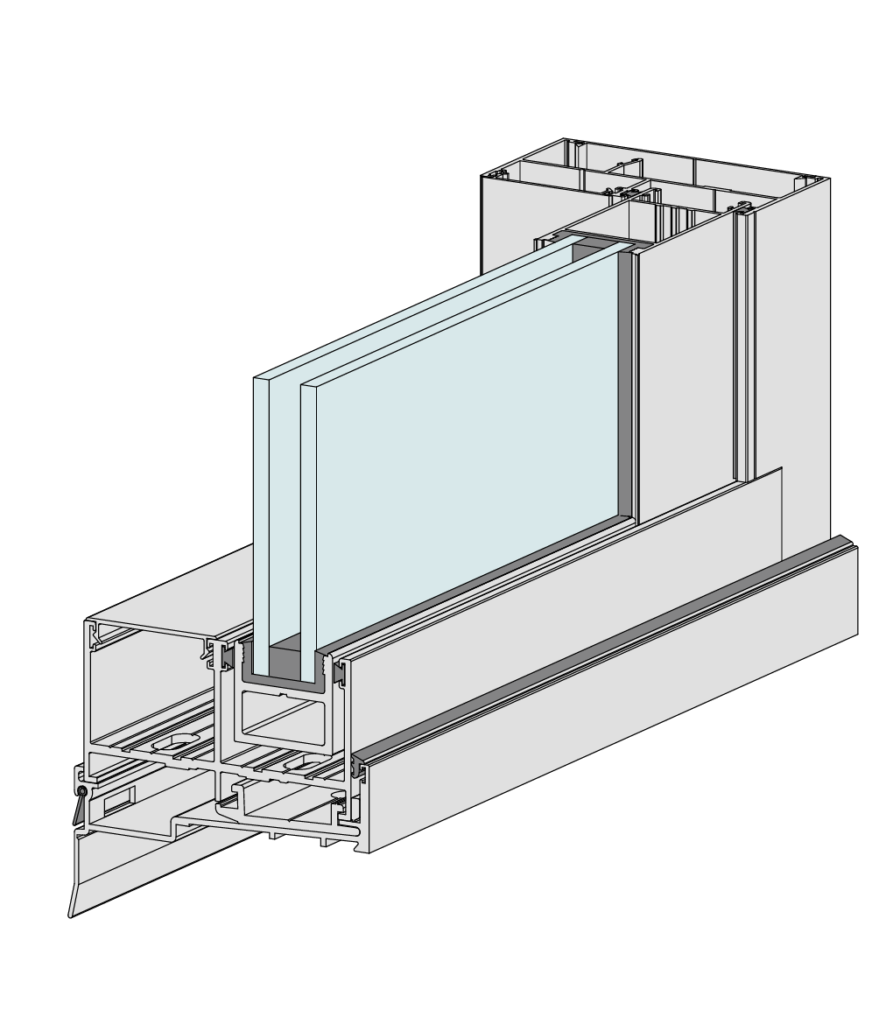 SlideMASTER™ Sliding Door (Recessed)