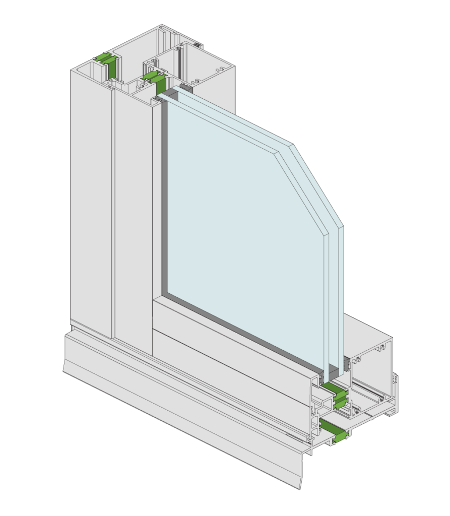 Thermally Broken FrontGLAZE™ Framing (100mm) | ThermalHEART™
